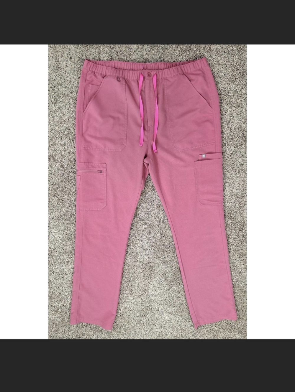 Figs  Pink Straight Leg